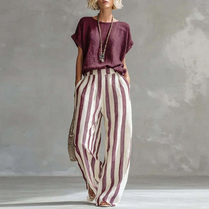 Mandy | Women’s Linen Summer Set