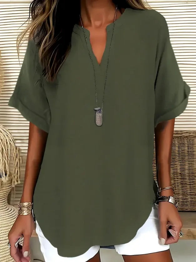 Cora | Women’s Classic Tunic Blouse