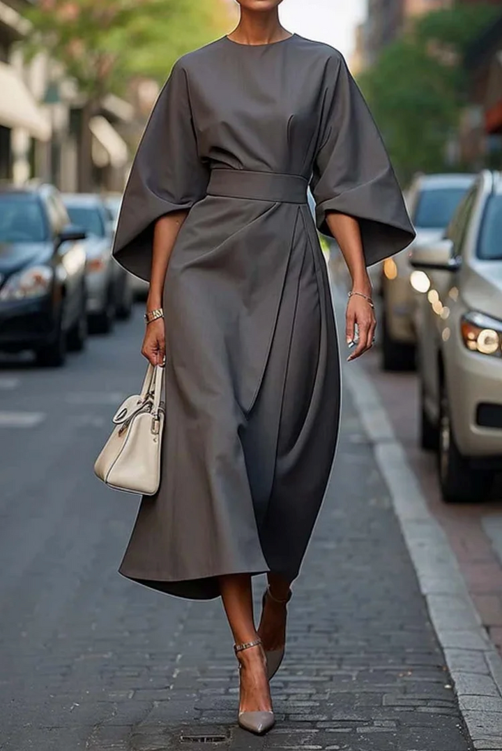 Keira | Eleagnt Sleeve Summer Maxi Dress