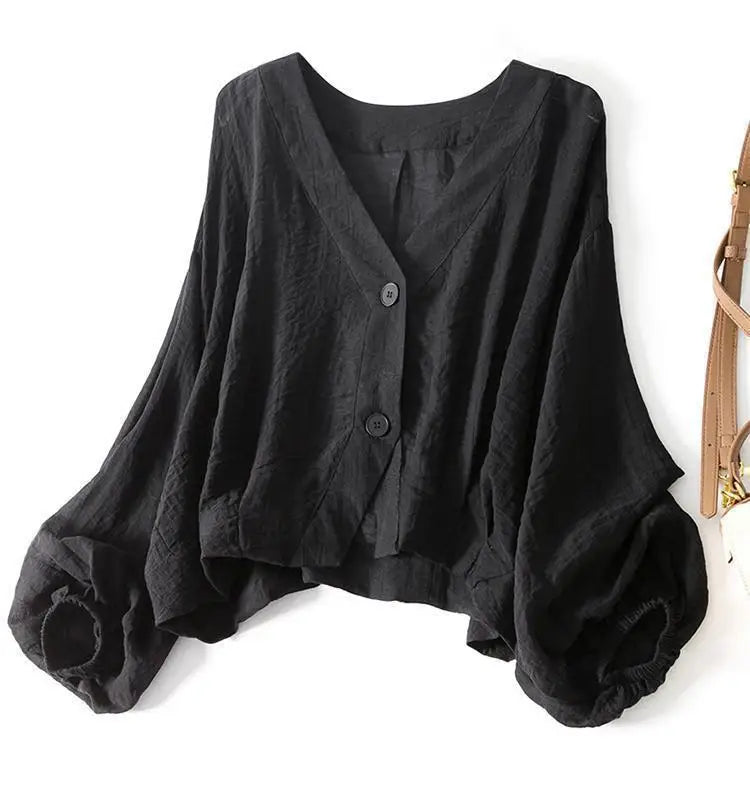 Sandra | Women’s Summer Linen Blouse
