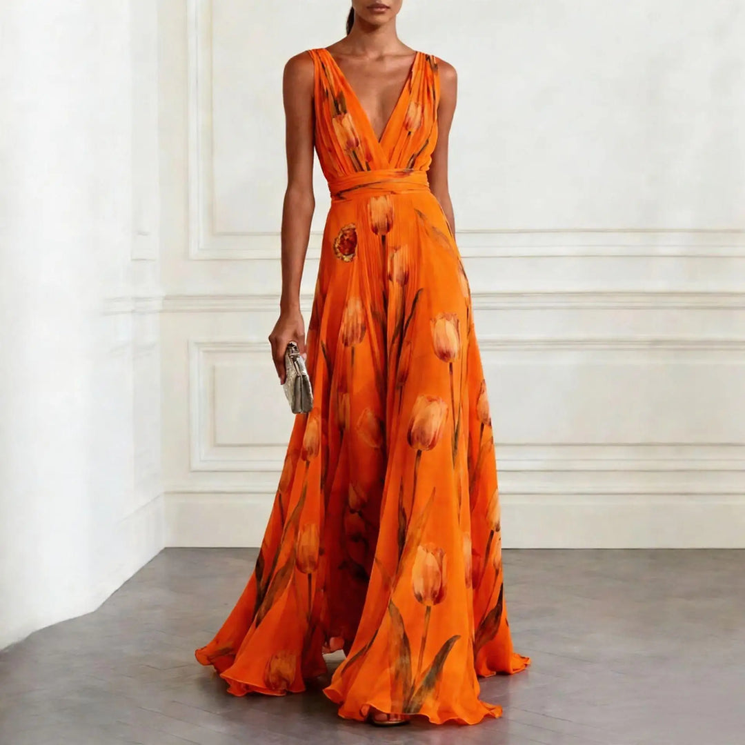 Niana | Women’s Tulip Hem Wedding Guest Dress