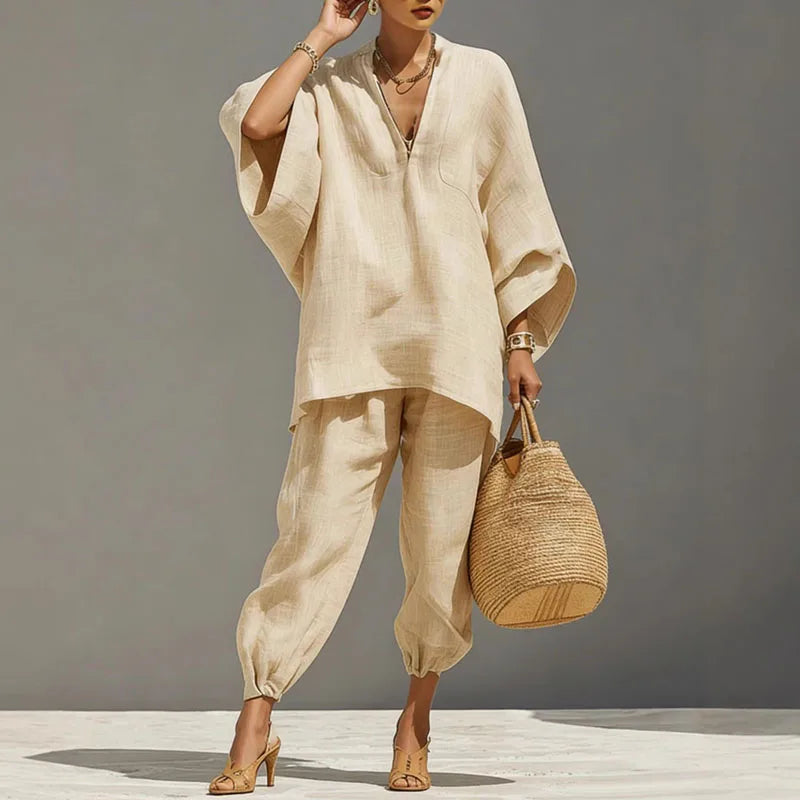 Joana | Women’s Linen Co-ord Set