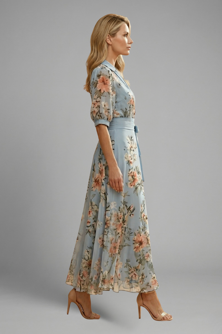 Everly | Women’s Floral Midi Dress