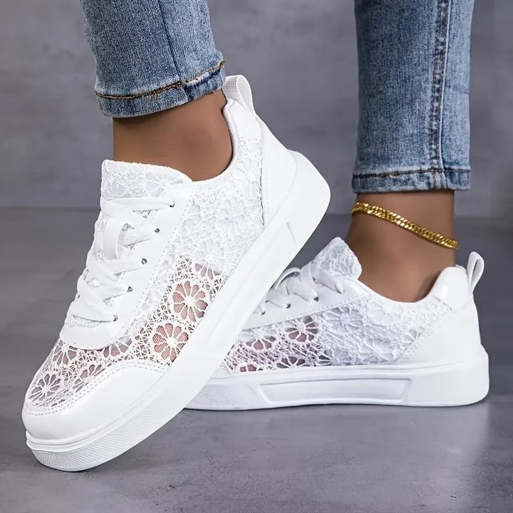 Women Sneakers | Panel Low-Top Trainers
