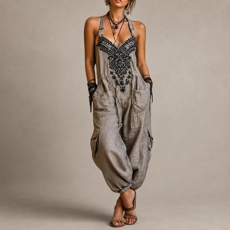 Wren | Bohemian Harem Jumpsuit