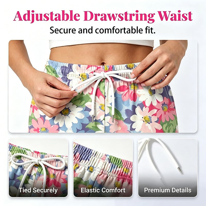 Amelia | Drawstring Waist Casual Trousers