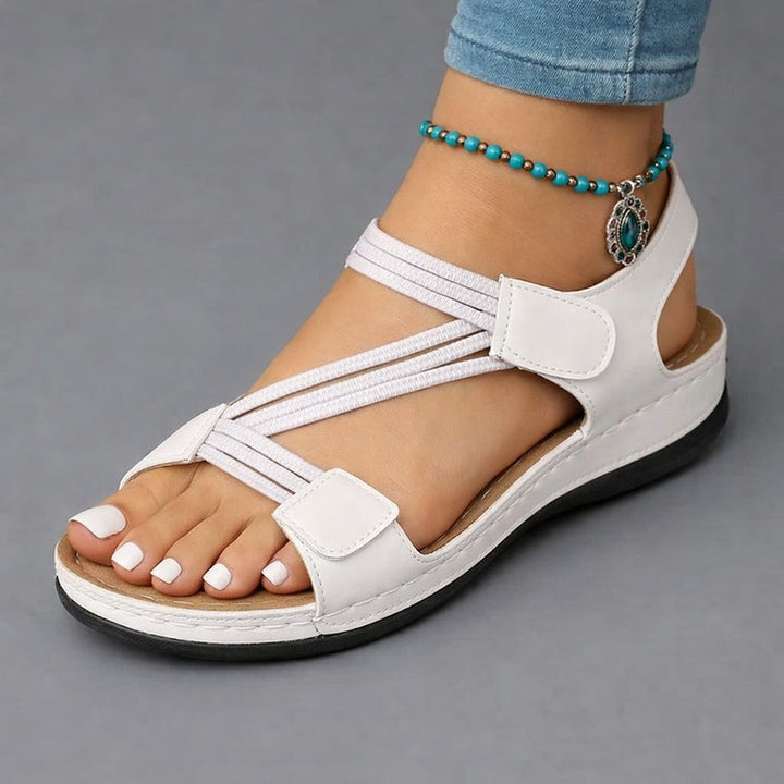 Agnes | Adjustable Strap Open-Toe Sandals
