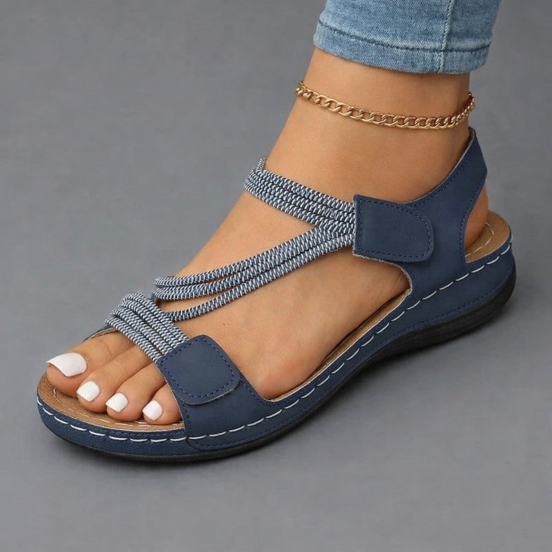 Agnes | Adjustable Strap Open-Toe Sandals