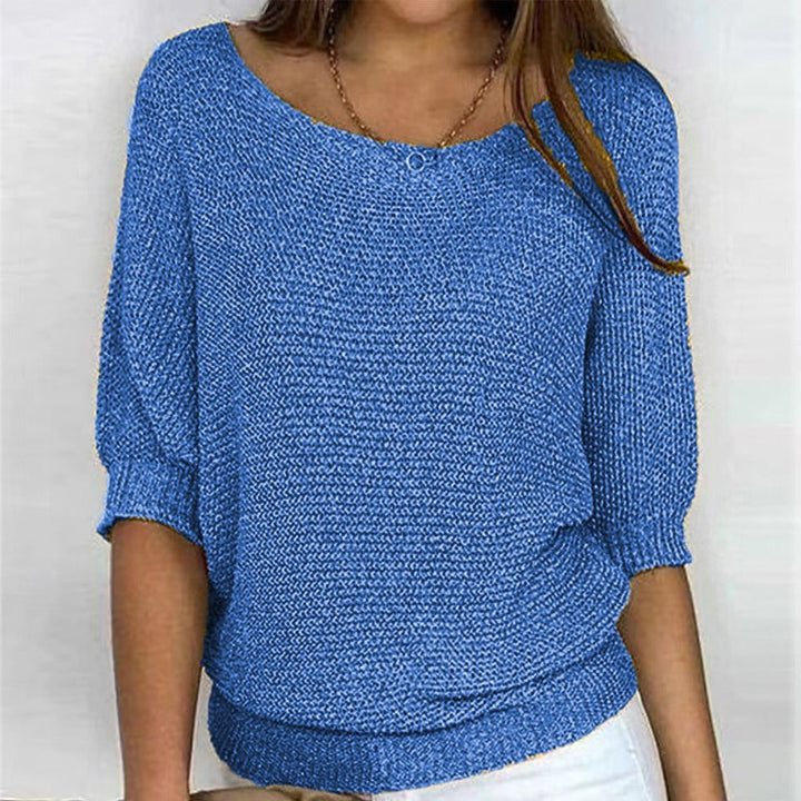 Brigitte | Relaxed Ribbed-Knit Sweater