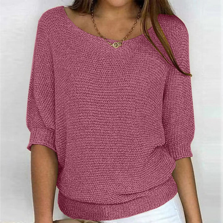 Brigitte | Relaxed Ribbed-Knit Sweater