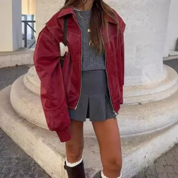 Madison | Women's Oversized Bomber Jacket