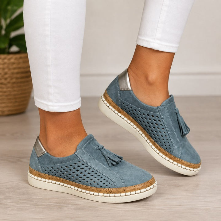 Christine | Slip-On Tassel Loafers