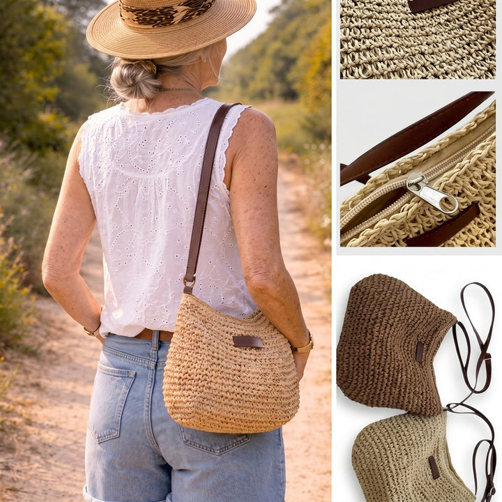 Simona | Crochet Hobo Shoulder Bag