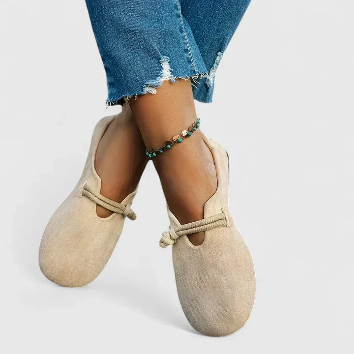 Nell | Rope Detail Slip-On Loafers