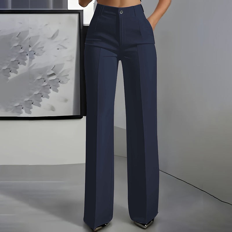 Women’s High-Waist Wide-Leg Dress Trousers