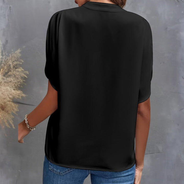 Women's V-Neck Blouse | Relaxed Oversized Silhouette