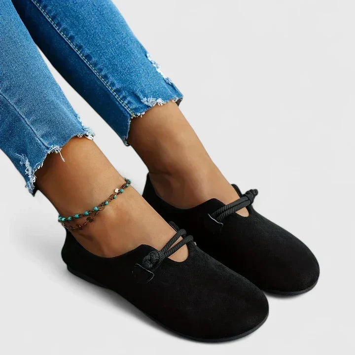 Nell | Rope Detail Slip-On Loafers