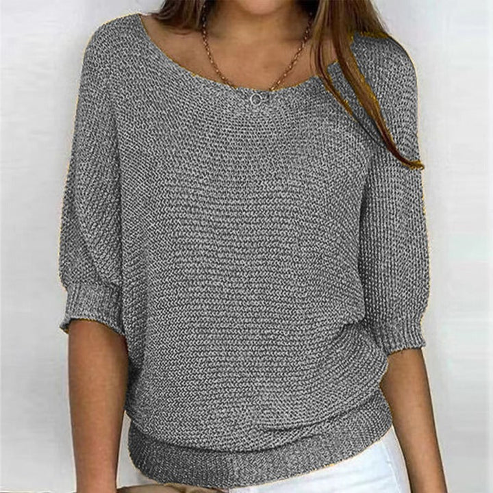 Brigitte | Relaxed Ribbed-Knit Sweater