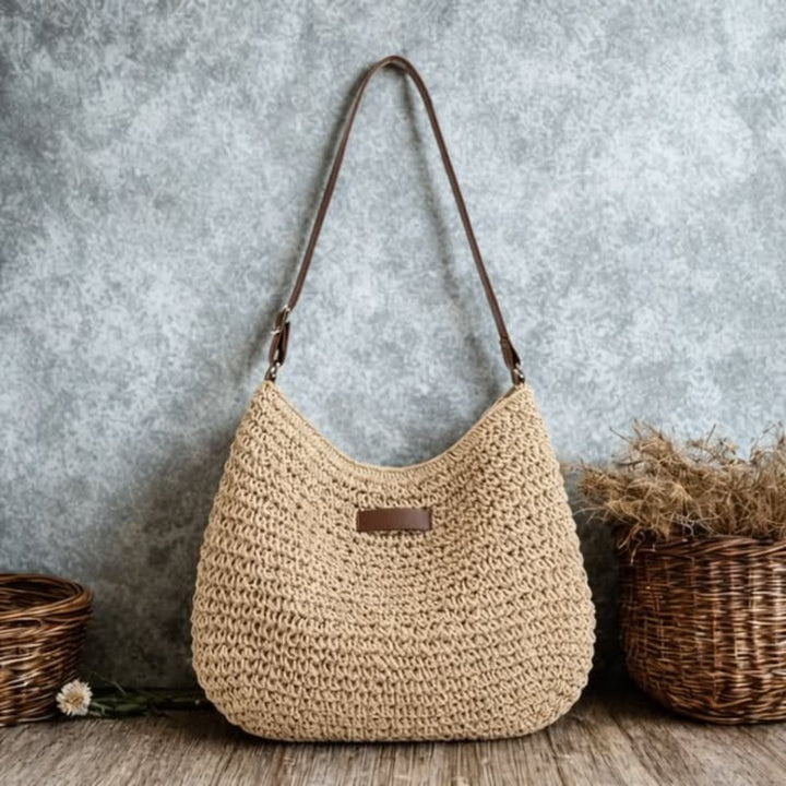 Simona | Crochet Hobo Shoulder Bag