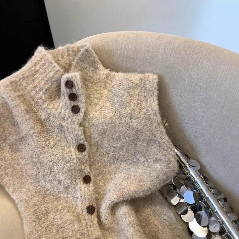 Eleanor | Ribbed Collar Longline Cardigan