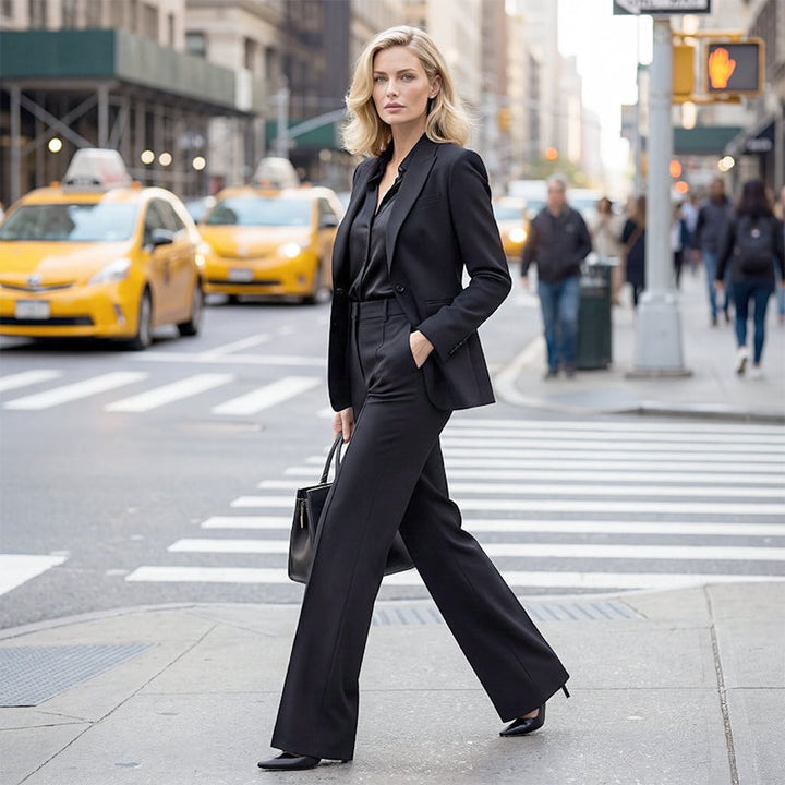 Women’s High-Waist Wide-Leg Dress Trousers