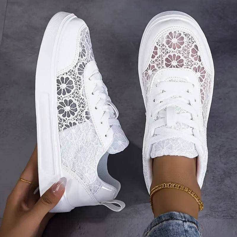 Women Sneakers | Panel Low-Top Trainers