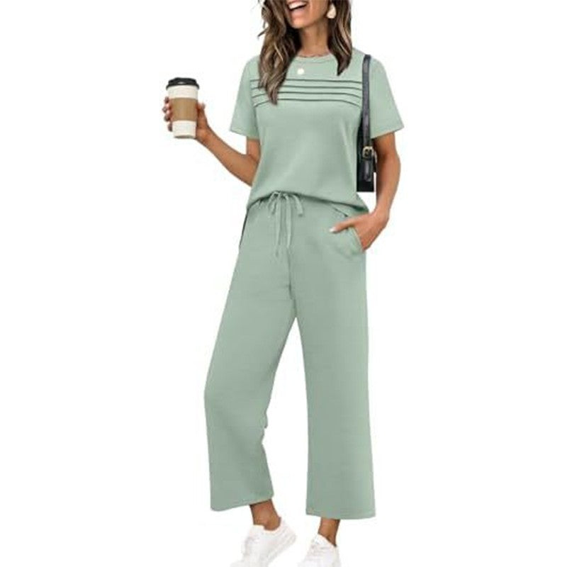 Marlowe | Pleated Detail Lounge Set
