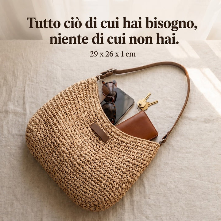 Simona | Crochet Hobo Shoulder Bag