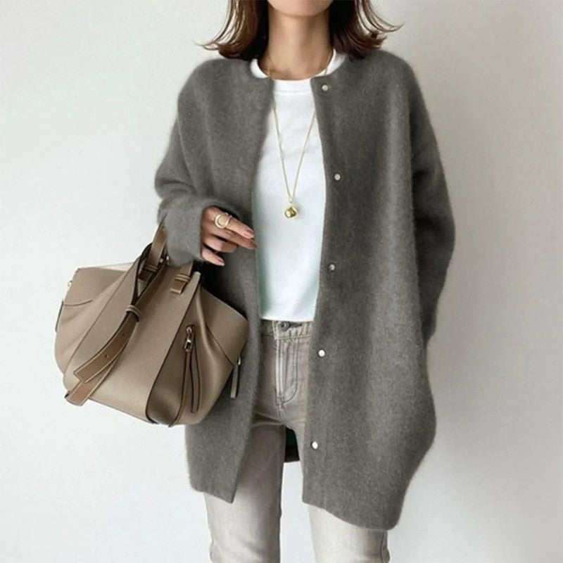 Lillian | Mid-Length Relaxed Cardigan