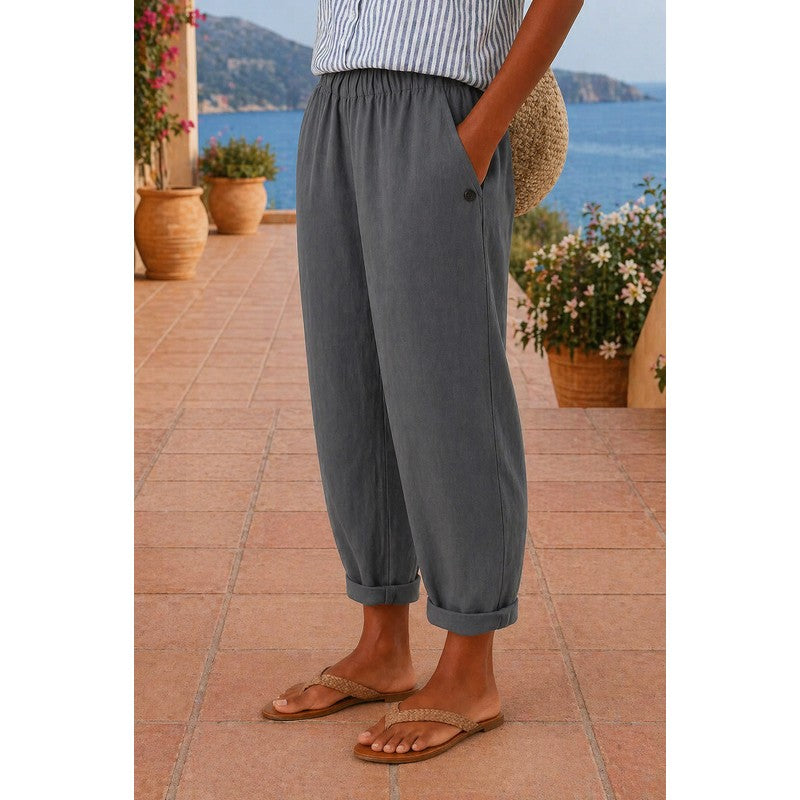 Women’s Trousers | Loose Fit with Side Pockets