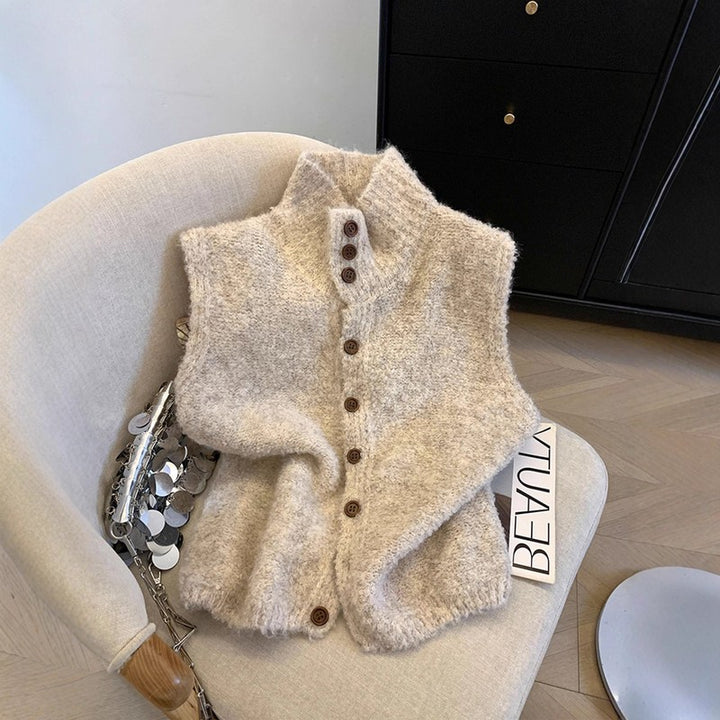 Eleanor | Ribbed Collar Longline Cardigan