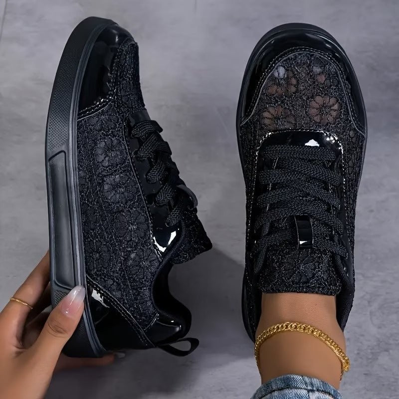Women Sneakers | Panel Low-Top Trainers