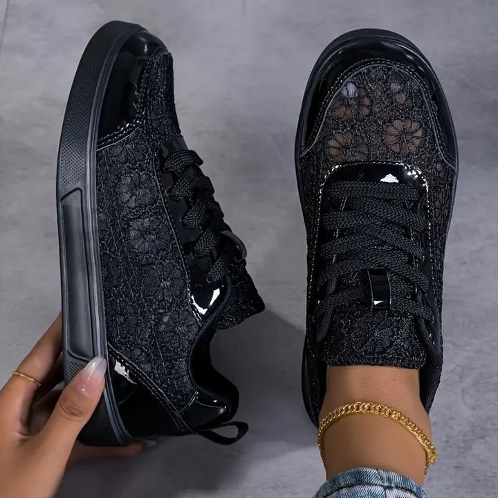 Women Sneakers | Panel Low-Top Trainers