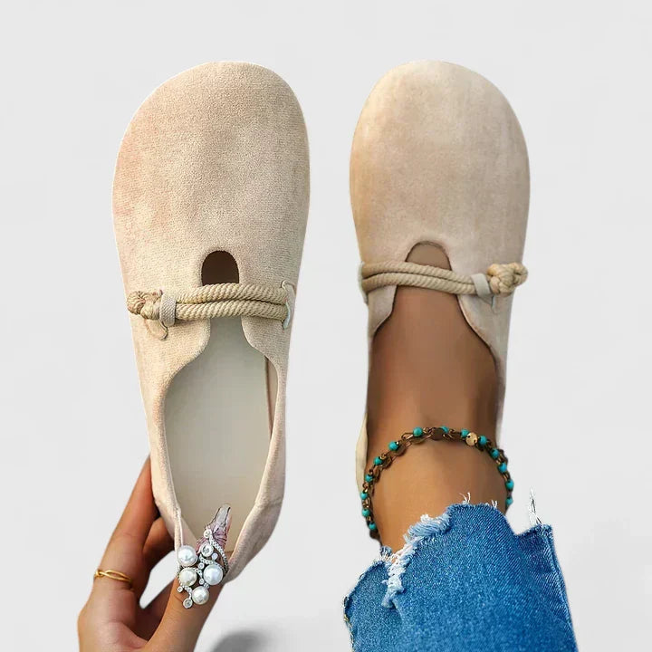 Nell | Rope Detail Slip-On Loafers