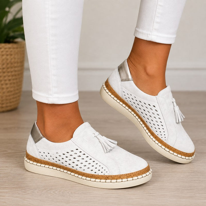 Christine | Slip-On Tassel Loafers
