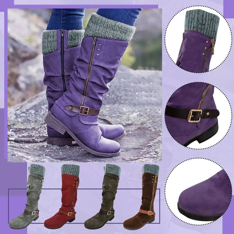 Livia | Women's Slouchy Knee-High Boots