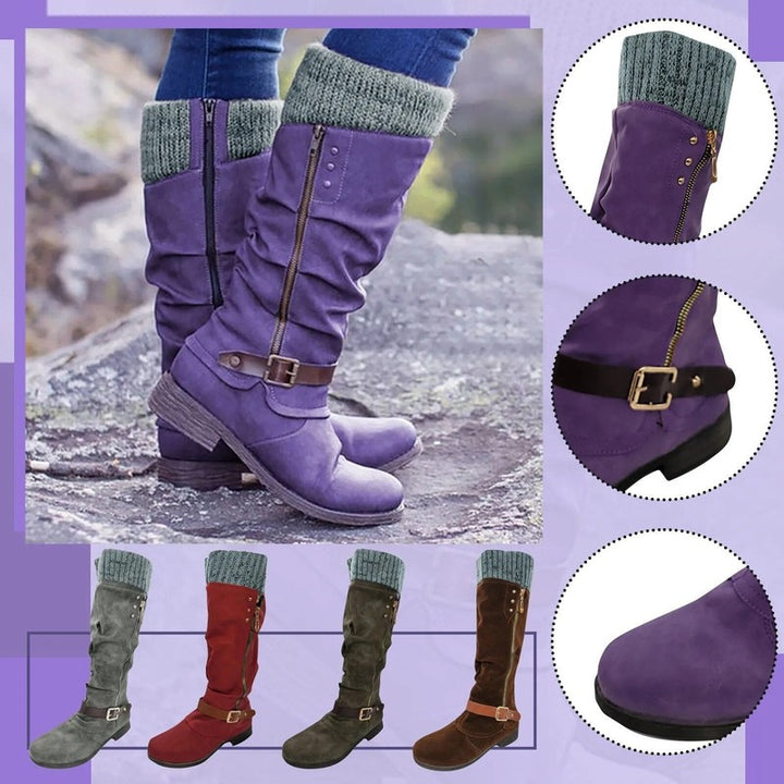Livia | Women's Slouchy Knee-High Boots
