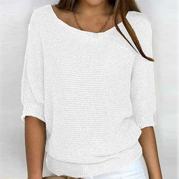 Brigitte | Relaxed Ribbed-Knit Sweater