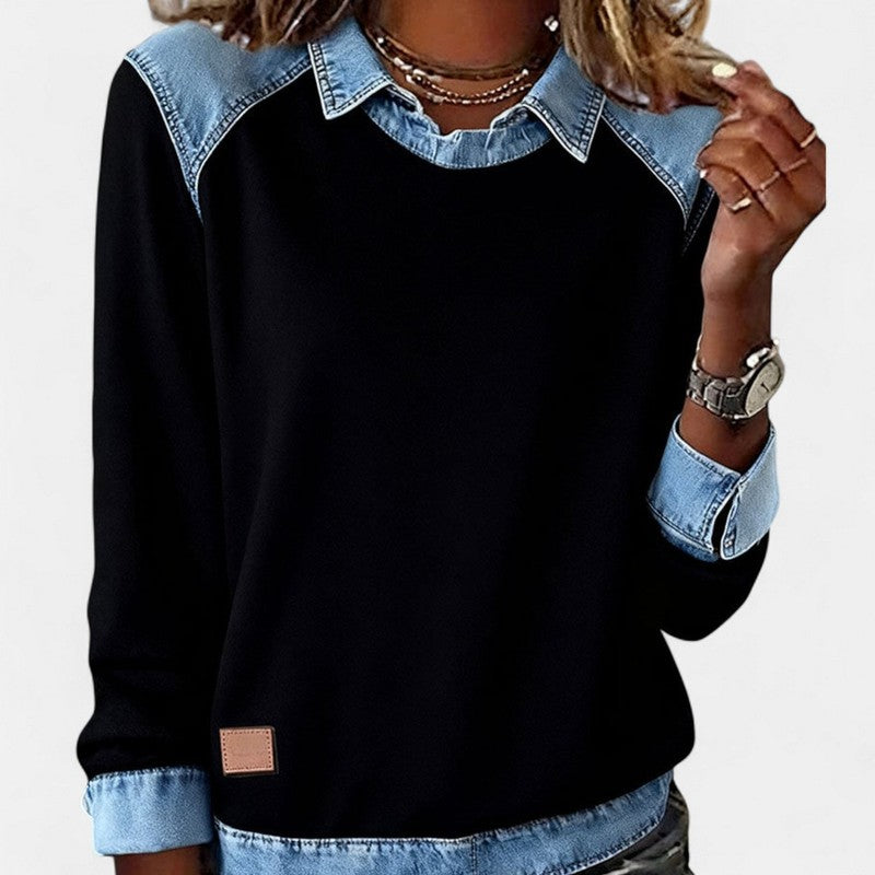 Zailah | -Look Panel Sweater