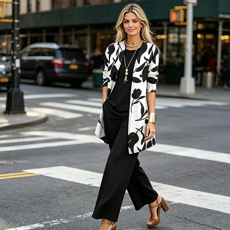 Clara | Floral Print 3-Piece Set