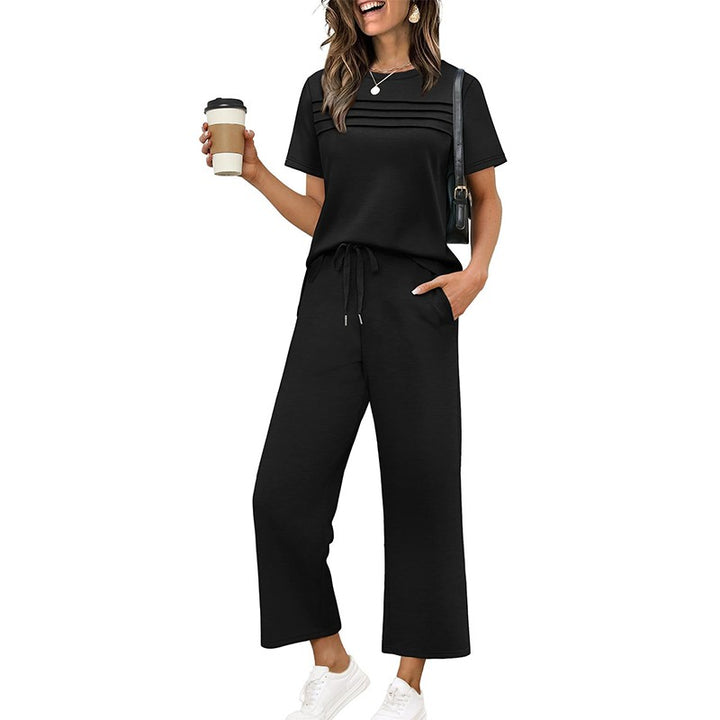 Marlowe | Pleated Detail Lounge Set