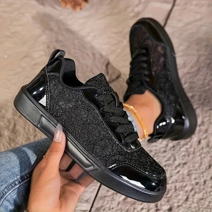 Women Sneakers | Panel Low-Top Trainers
