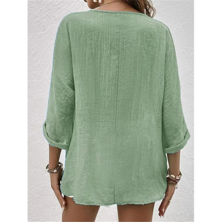 Fayo | Breezy Button-Front Summer Top