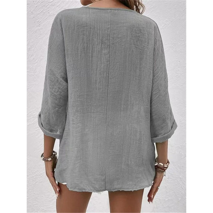 Fayo | Breezy Button-Front Summer Top