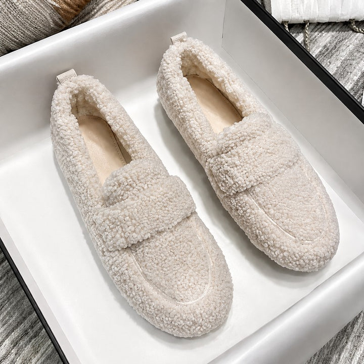 Solenne | Winter Slip-On Loafers