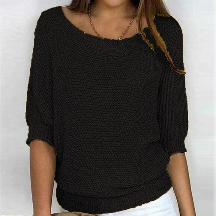 Brigitte | Relaxed Ribbed-Knit Sweater