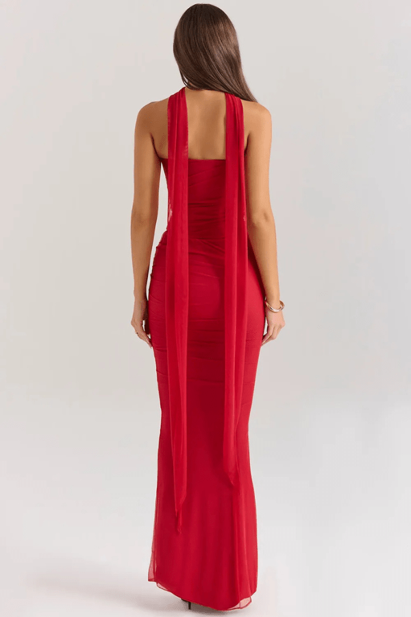 Hailey | The Midnight Hour Corset Maxi Dress