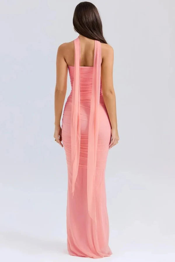 Hailey | The Midnight Hour Corset Maxi Dress