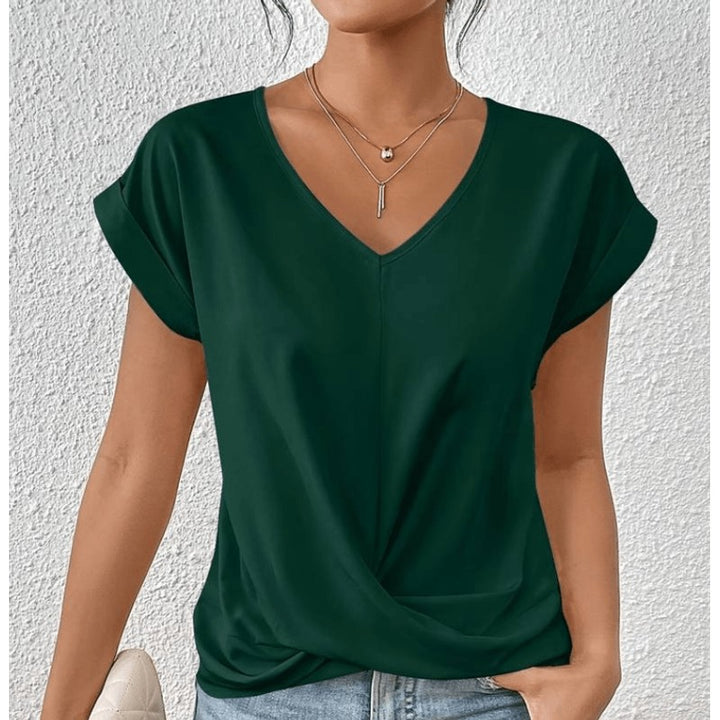 Maray | Classic V-Neck Fitted Top