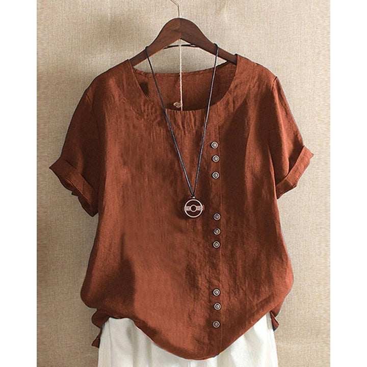 Miranda | High-Low Hem Relaxed Summer Tee